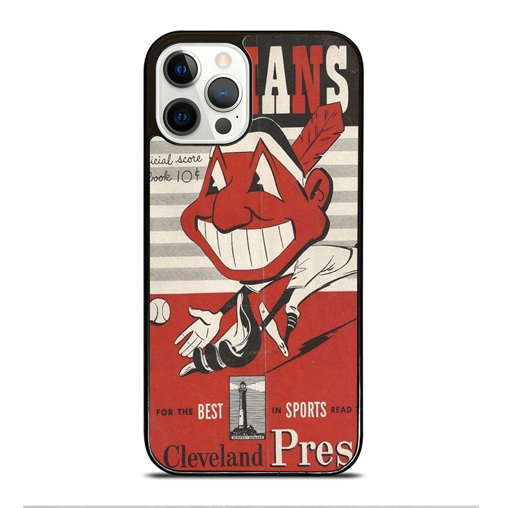 CLEVELAND INDIANS POSTER iPhone 12 Pro Case Cover