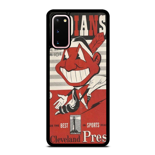 CLEVELAND INDIANS POSTER Samsung Galaxy S20 Case Cover