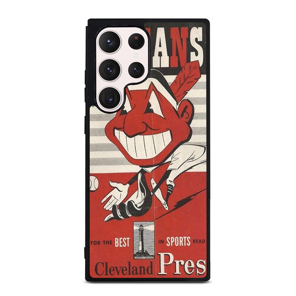 CLEVELAND INDIANS POSTER Samsung Galaxy S23 Ultra Case Cover