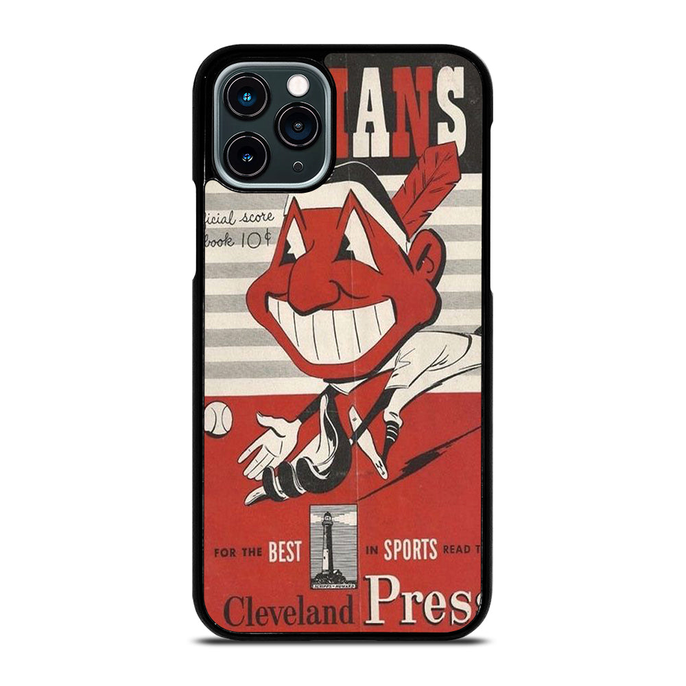 CLEVELAND INDIANS POSTER iPhone 11 Pro Case Cover