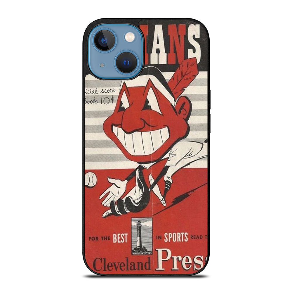 CLEVELAND INDIANS POSTER iPhone 13 Case Cover