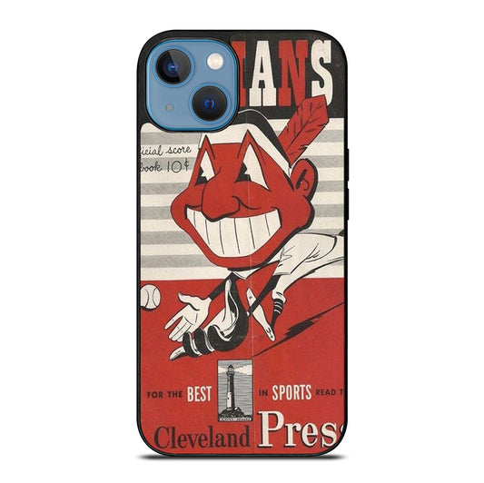 CLEVELAND INDIANS POSTER iPhone 13 Case Cover