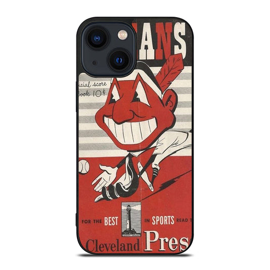 CLEVELAND INDIANS POSTER iPhone 14 Plus Case Cover