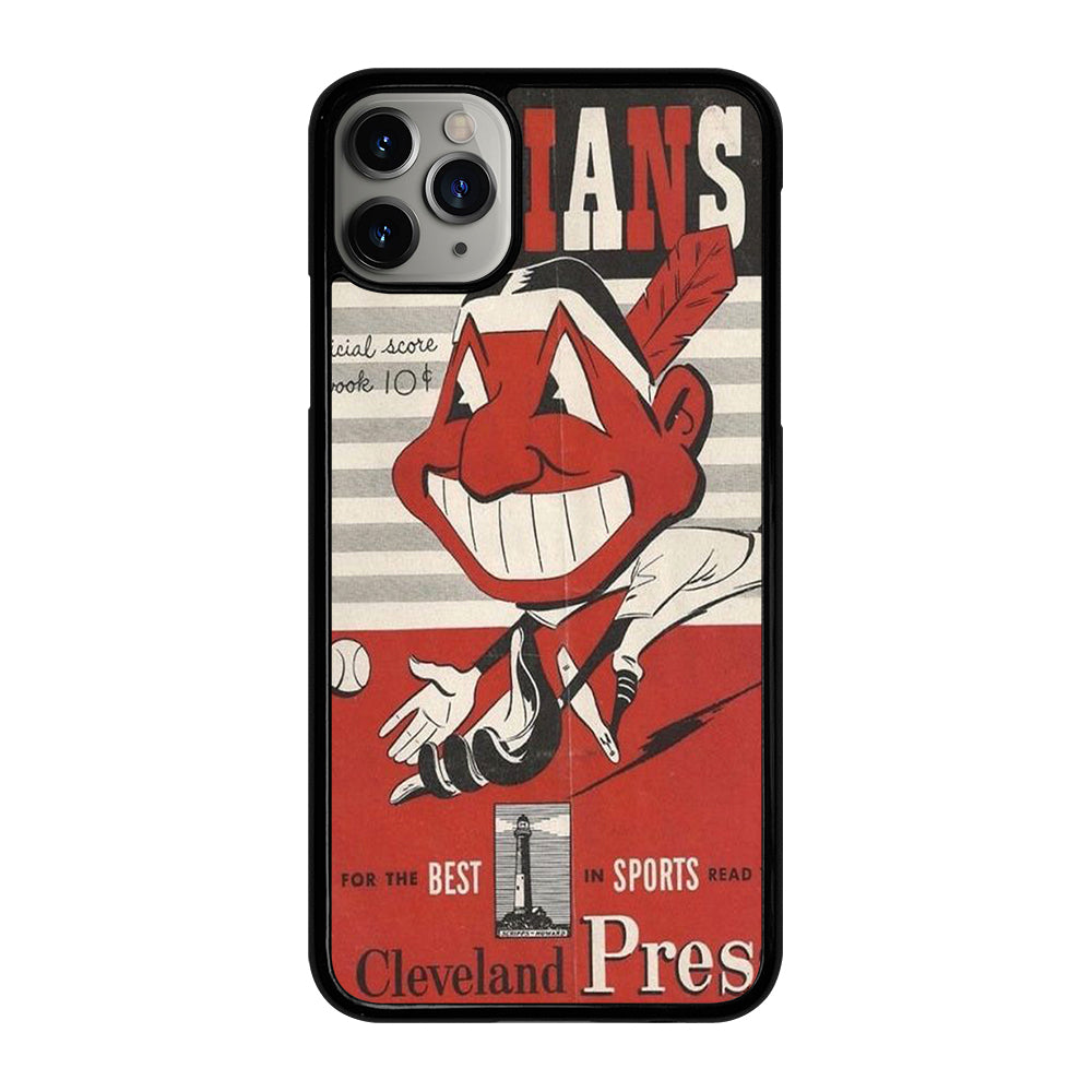 CLEVELAND INDIANS POSTER iPhone 11 Pro Max Case Cover