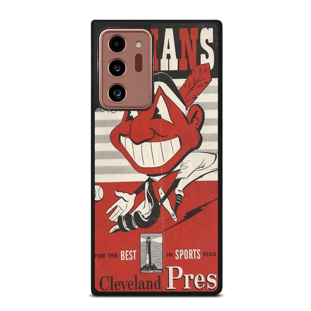 CLEVELAND INDIANS POSTER Samsung Galaxy Note 20 Ultra Case Cover