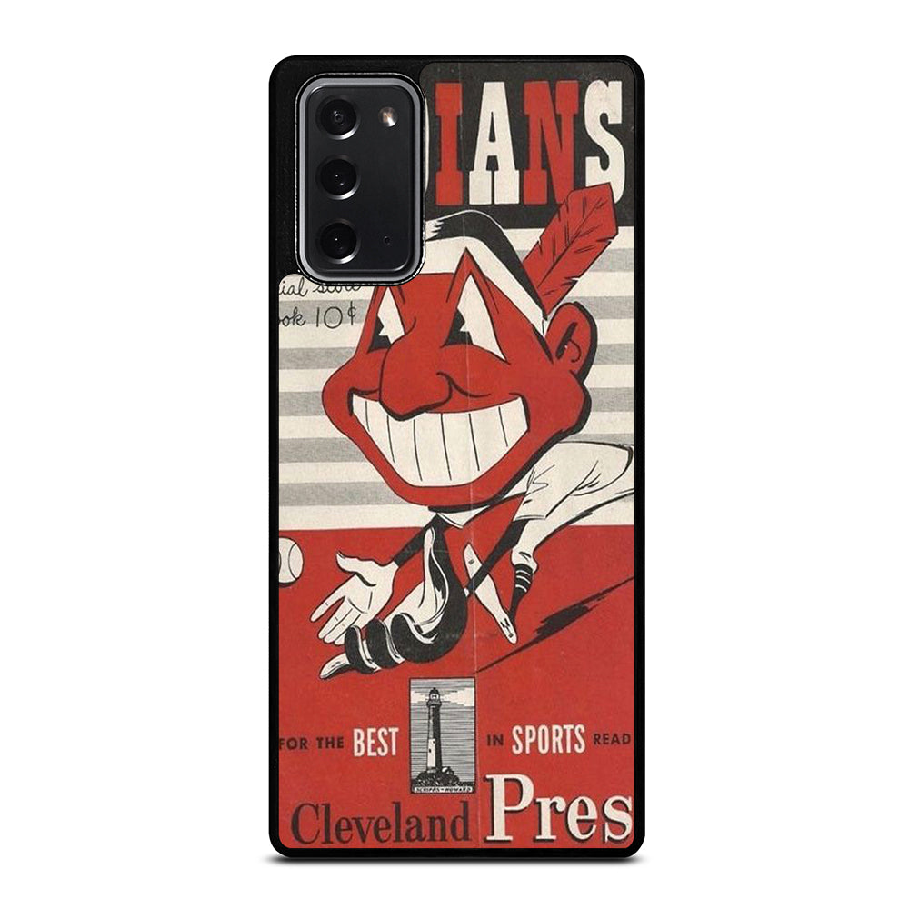 CLEVELAND INDIANS POSTER Samsung Galaxy Note 20 Case Cover