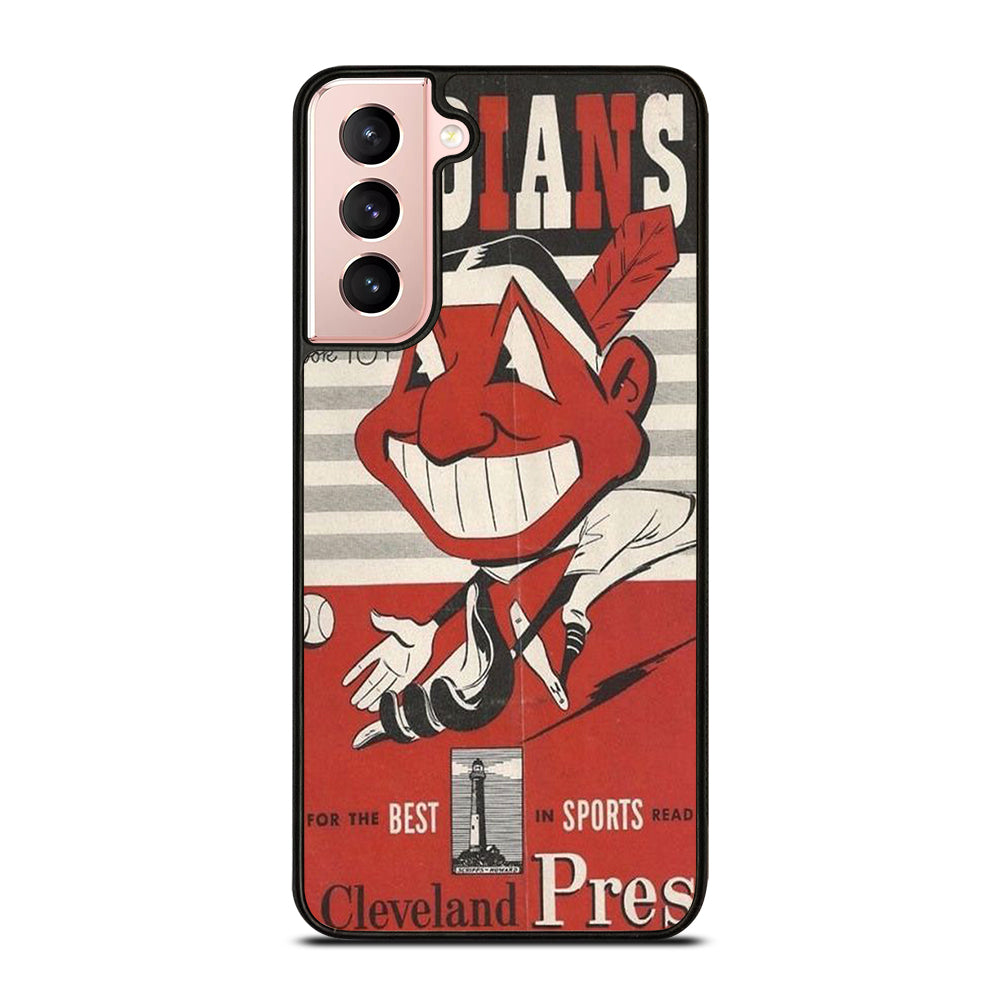 CLEVELAND INDIANS POSTER Samsung Galaxy S21 Case Cover
