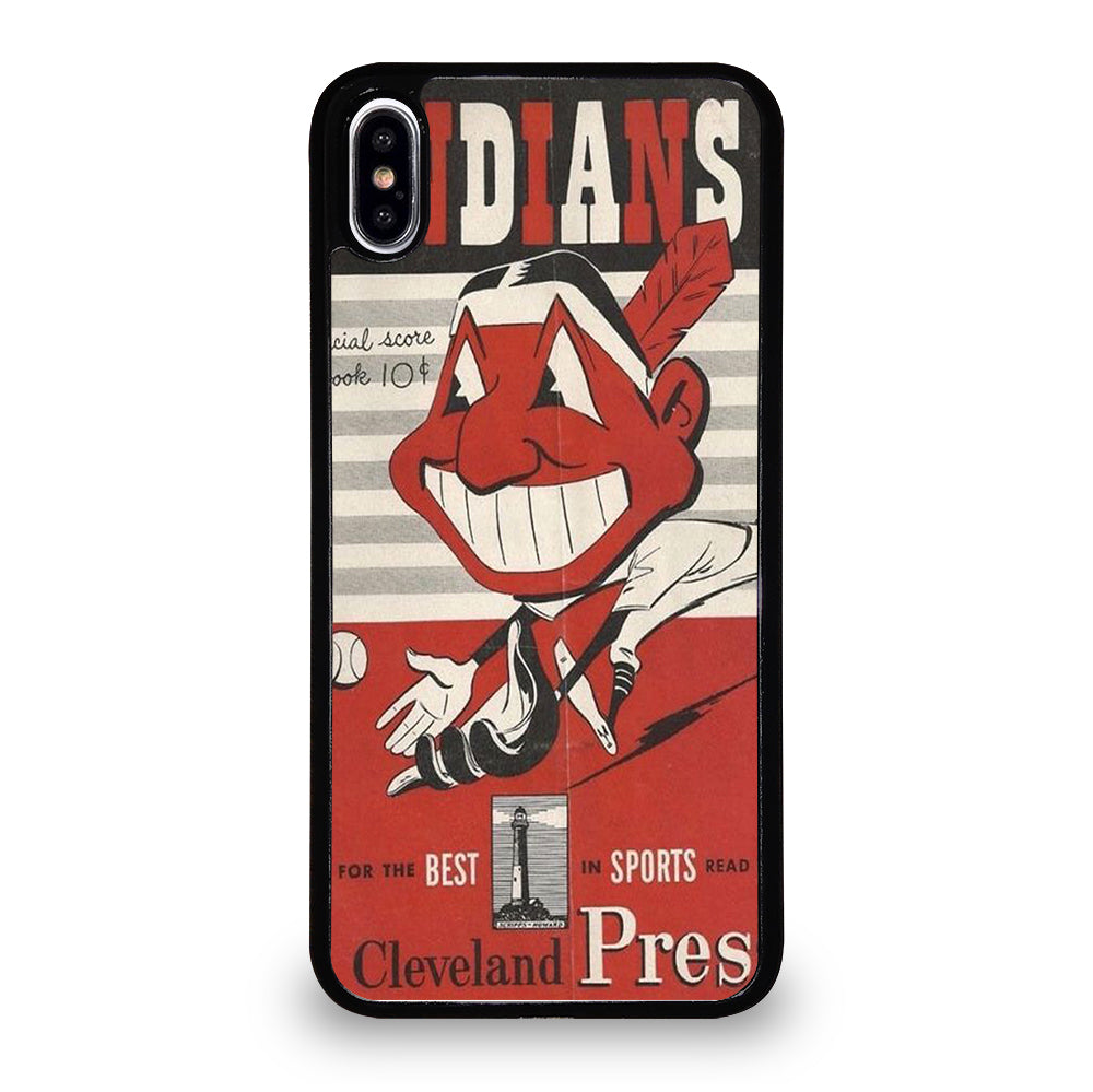 CLEVELAND INDIANS POSTER iPhone XS Max Case Cover
