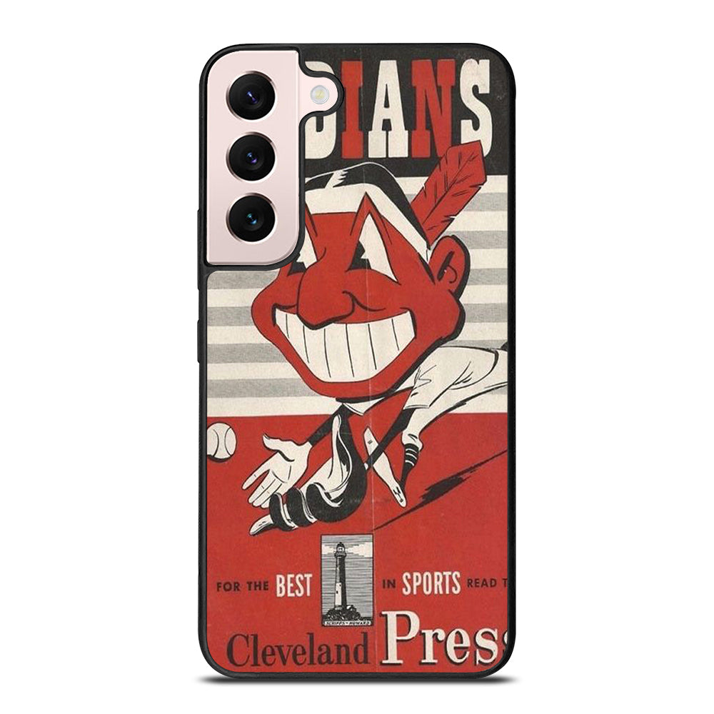 CLEVELAND INDIANS POSTER Samsung Galaxy S22 Plus Case Cover