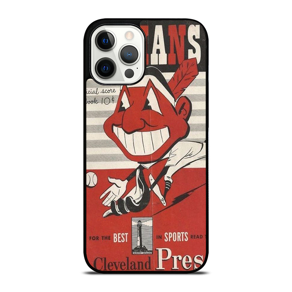 CLEVELAND INDIANS POSTER iPhone 12 Pro Max Case Cover