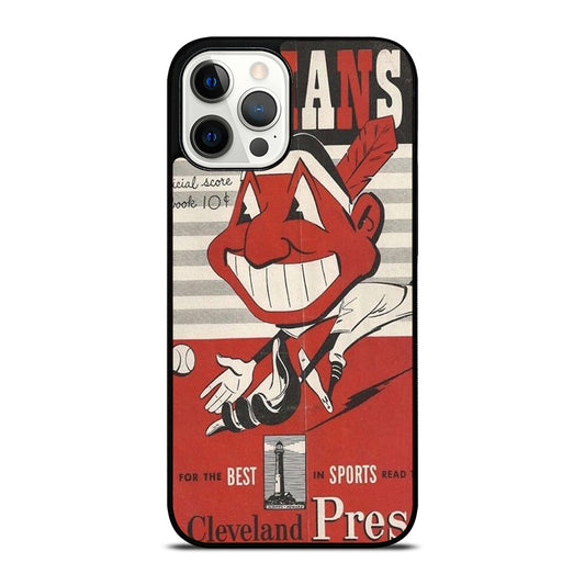 CLEVELAND INDIANS POSTER iPhone 12 Pro Max Case Cover