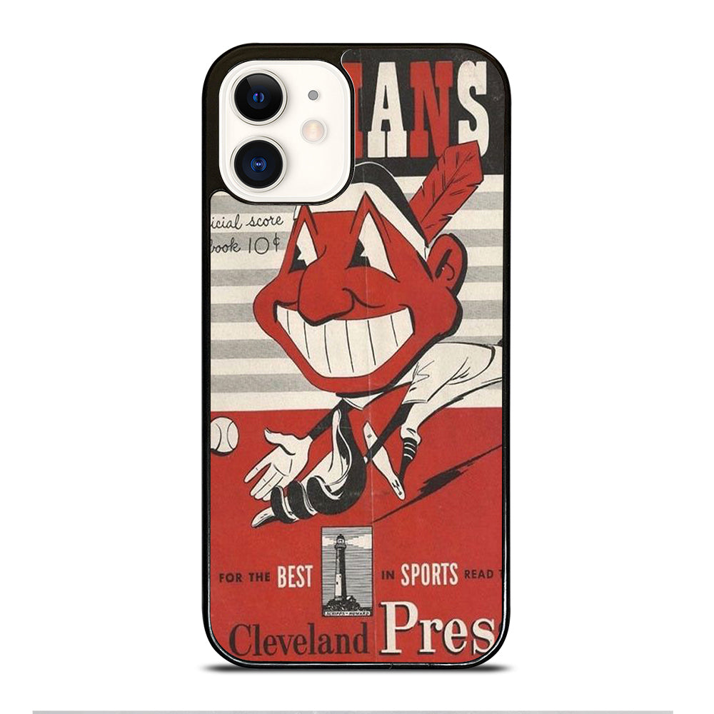 CLEVELAND INDIANS POSTER iPhone 12 Case Cover