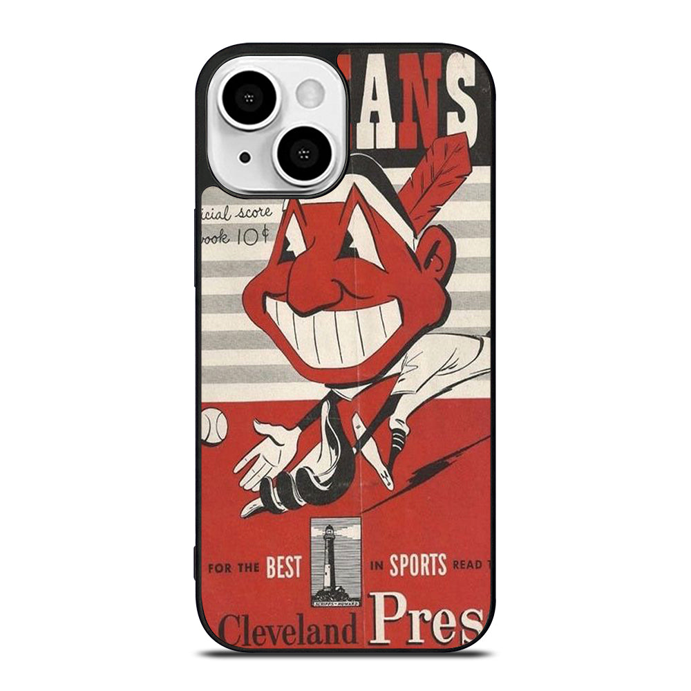 CLEVELAND INDIANS POSTER iPhone 13 Mini Case Cover