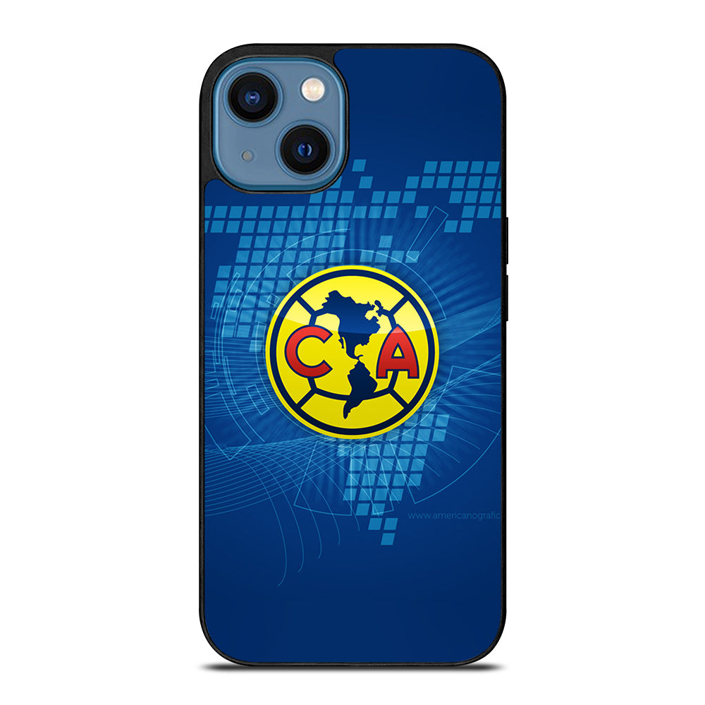 CLUB AMERICA FOOTBALL LOGO 4 iPhone 14 Case Cover