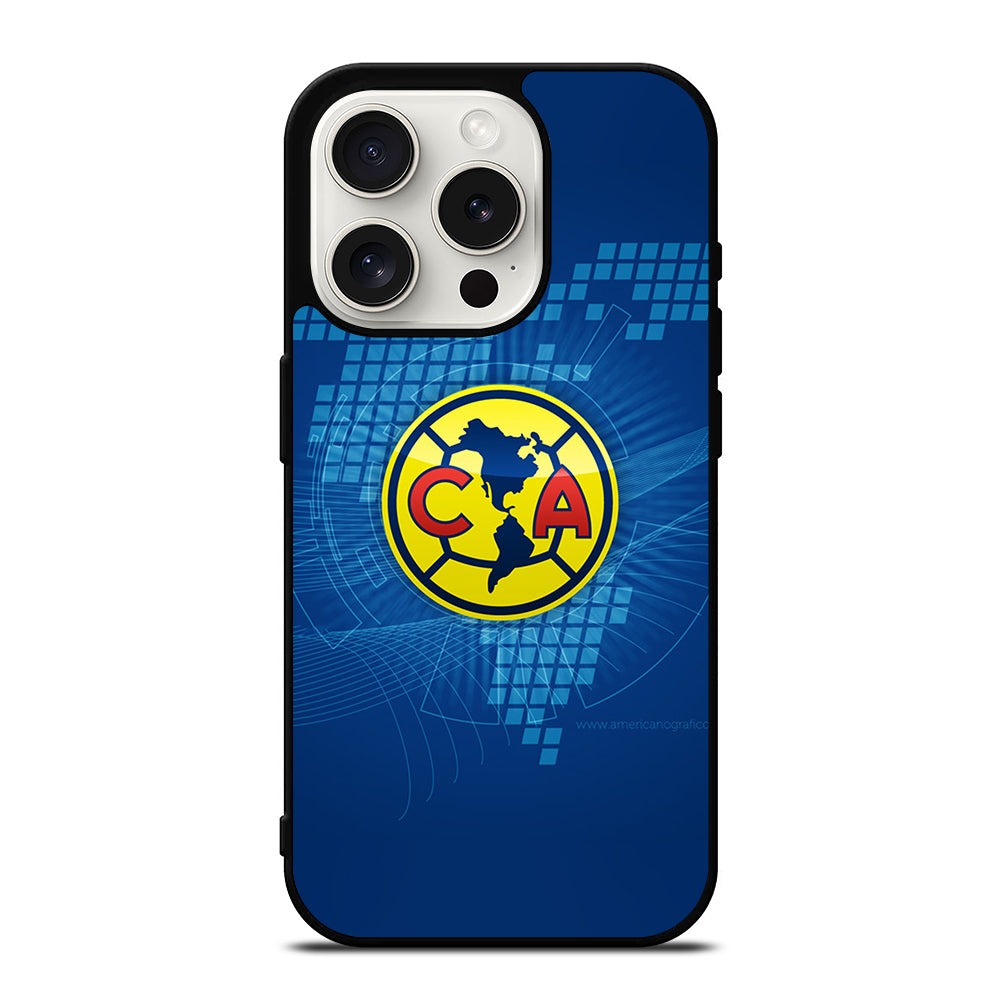 CLUB AMERICA FOOTBALL LOGO 4 iPhone 15 Pro Case Cover