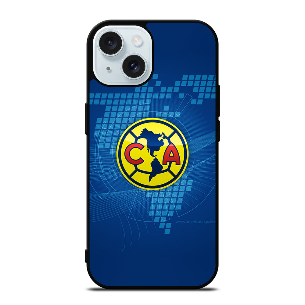CLUB AMERICA FOOTBALL LOGO 4 iPhone 15 Case Cover