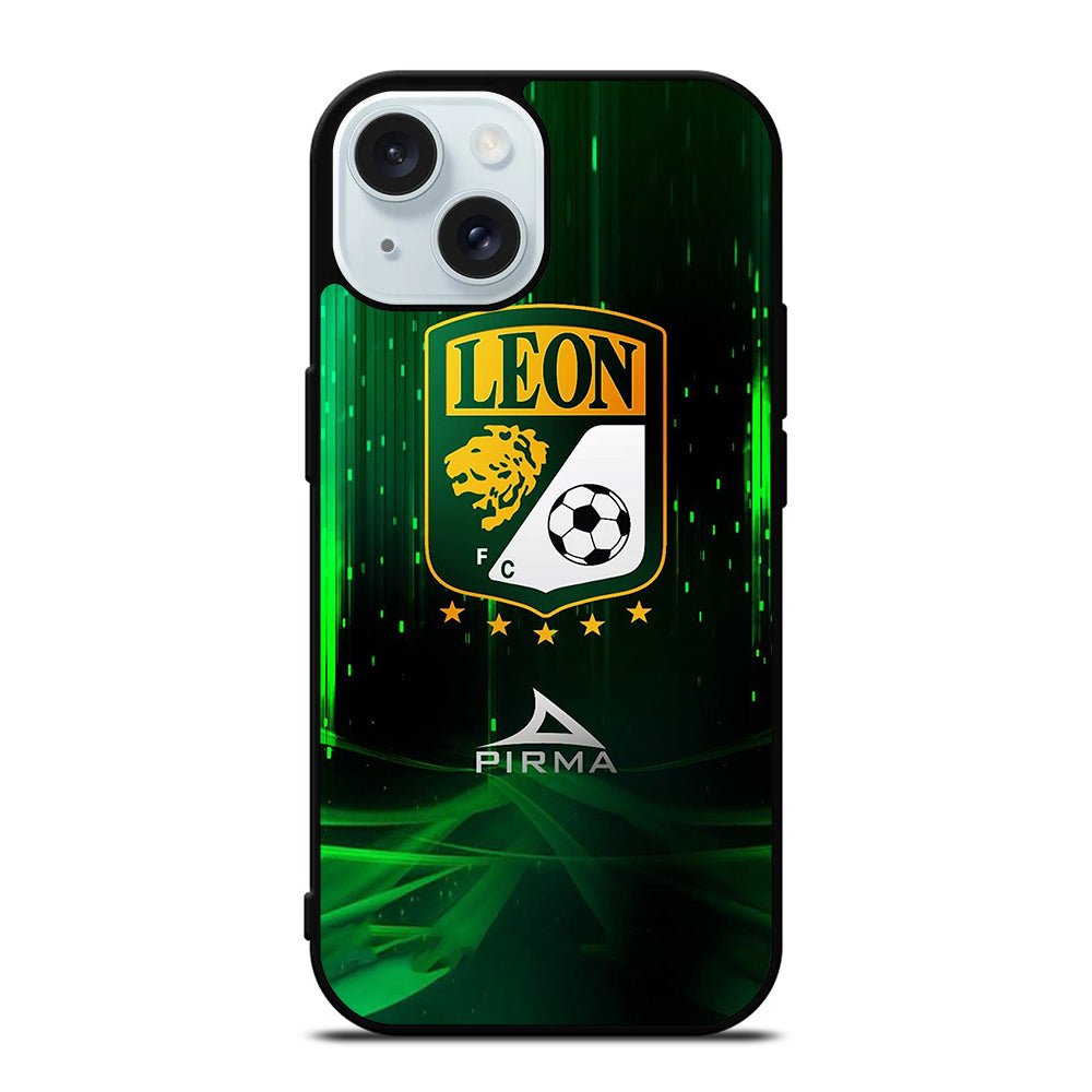 CLUB LEON FOOTBALL LOGO 2 iPhone 15 Case Cover
