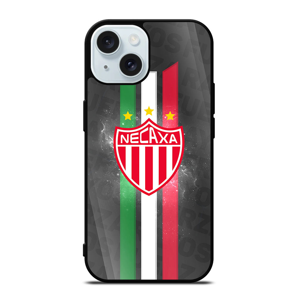 CLUB NECAXA SOCCER LOGO 3 iPhone 15 Case Cover