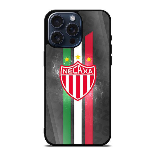 CLUB NECAXA SOCCER LOGO 3 iPhone 15 Pro Max Case Cover