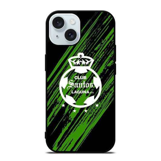 CLUB SANTOS LAGUNA LOGO 1 iPhone 15 Case Cover