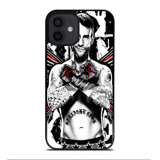 CM PUNK 1 iPhone 12 Mini Case Cover