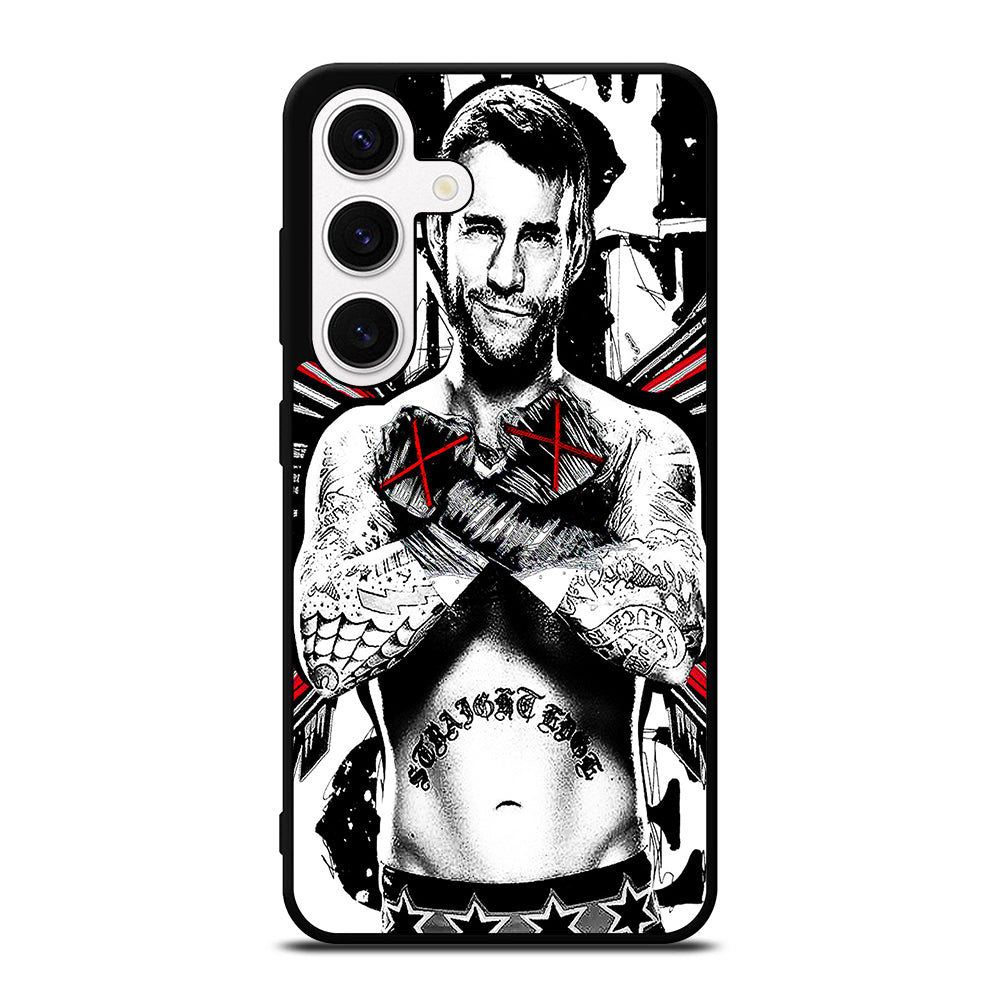 CM PUNK 1 Samsung Galaxy S24 Case Cover