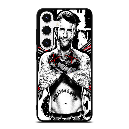 CM PUNK 1 Samsung Galaxy S24 Case Cover