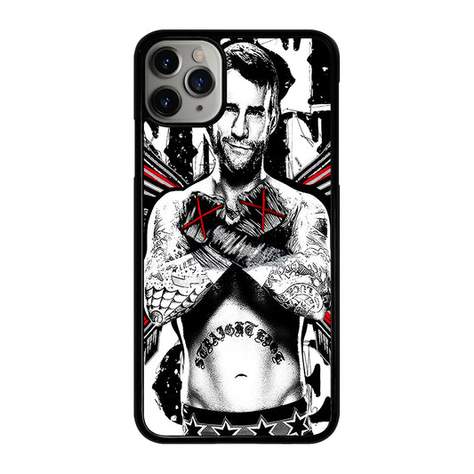 CM PUNK 1 iPhone 11 Pro Max Case Cover