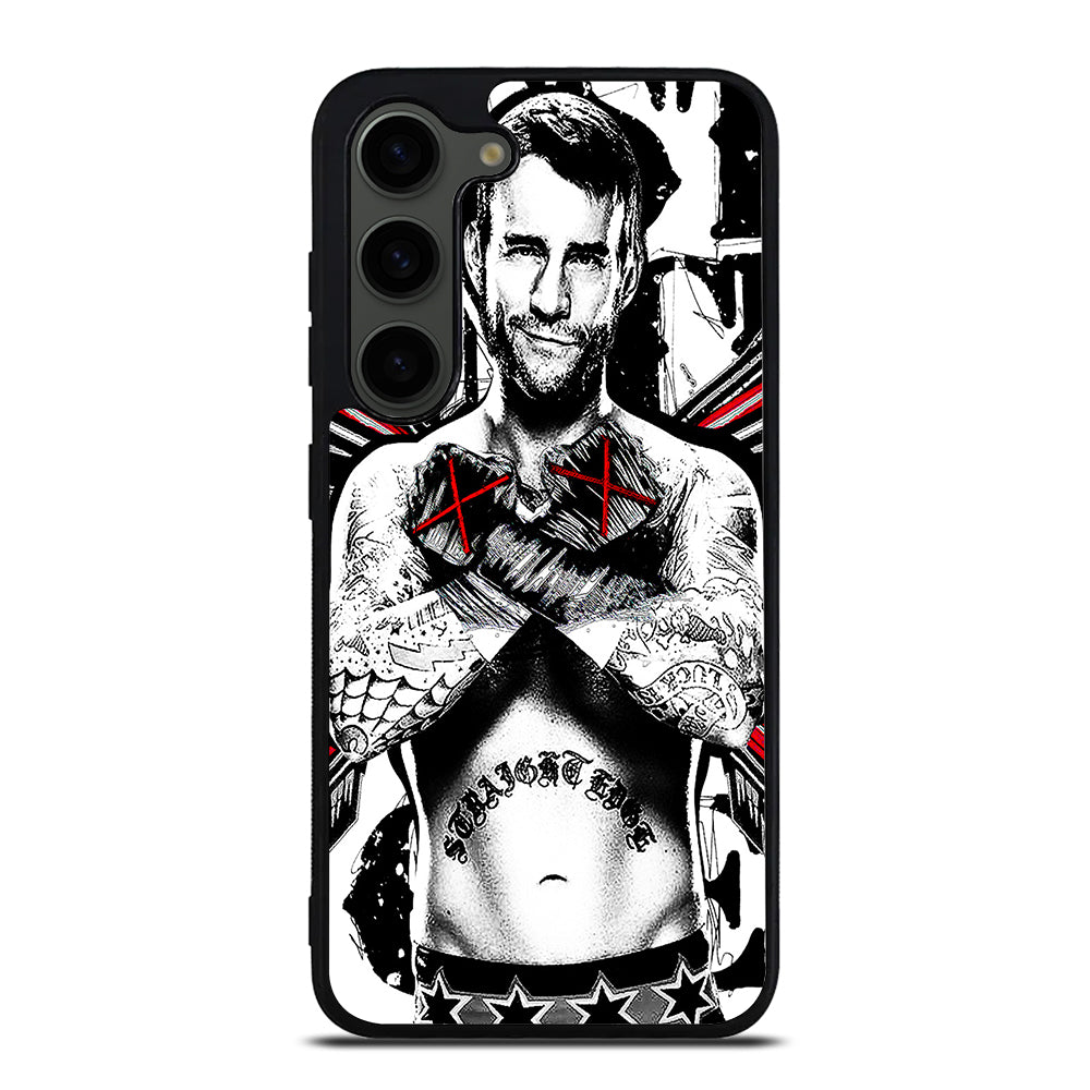 CM PUNK 1 Samsung Galaxy S23 Plus Case Cover