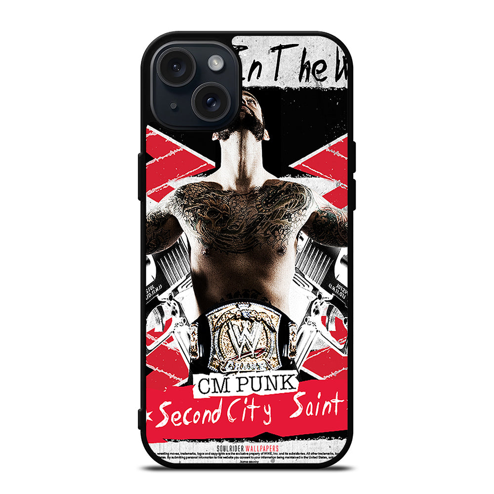 CM PUNK 2 iPhone 15 Plus Case Cover