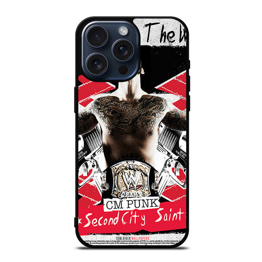 CM PUNK 2 iPhone 15 Pro Max Case Cover