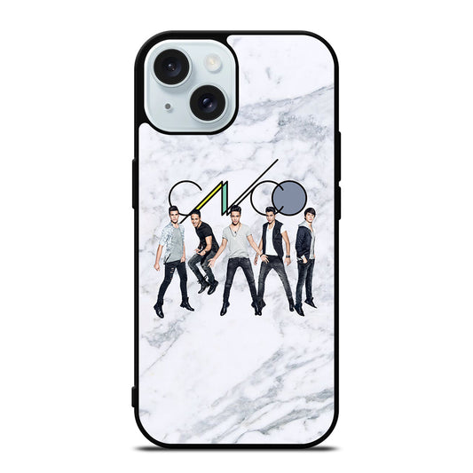 CNCO BAND MARBLE 3 iPhone 15 Case Cover