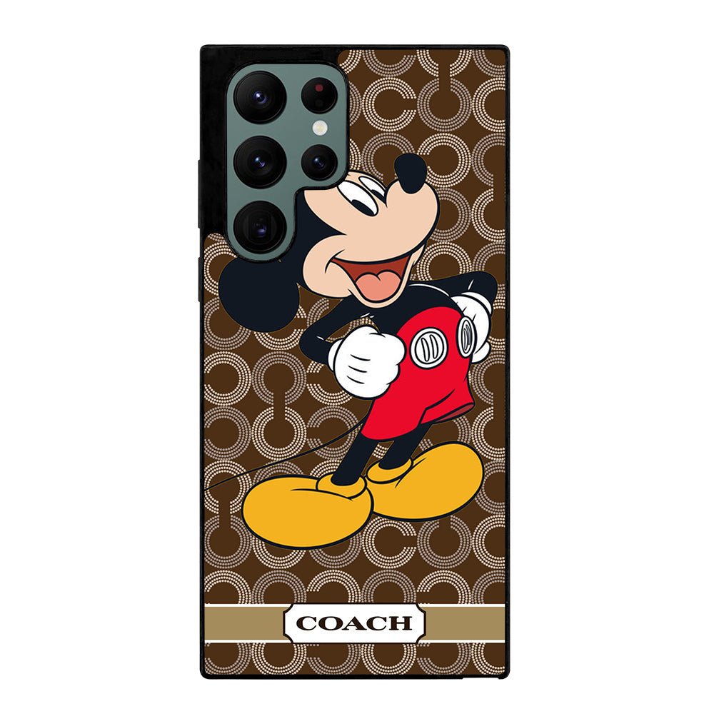 COACH MICKEY MOUSE 3 Samsung Galaxy S22 Ultra Case Cover