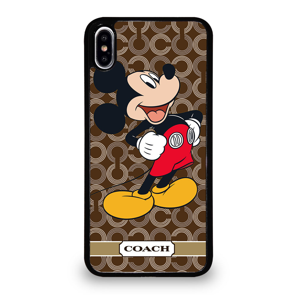 COACH MICKEY MOUSE 3 iPhone XS Max Case Cover