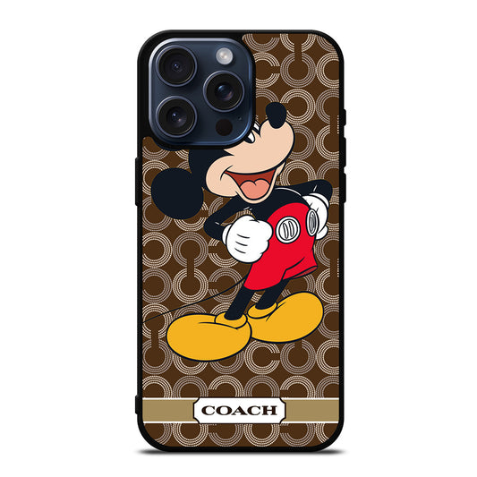 COACH MICKEY MOUSE 3 iPhone 15 Pro Max Case Cover