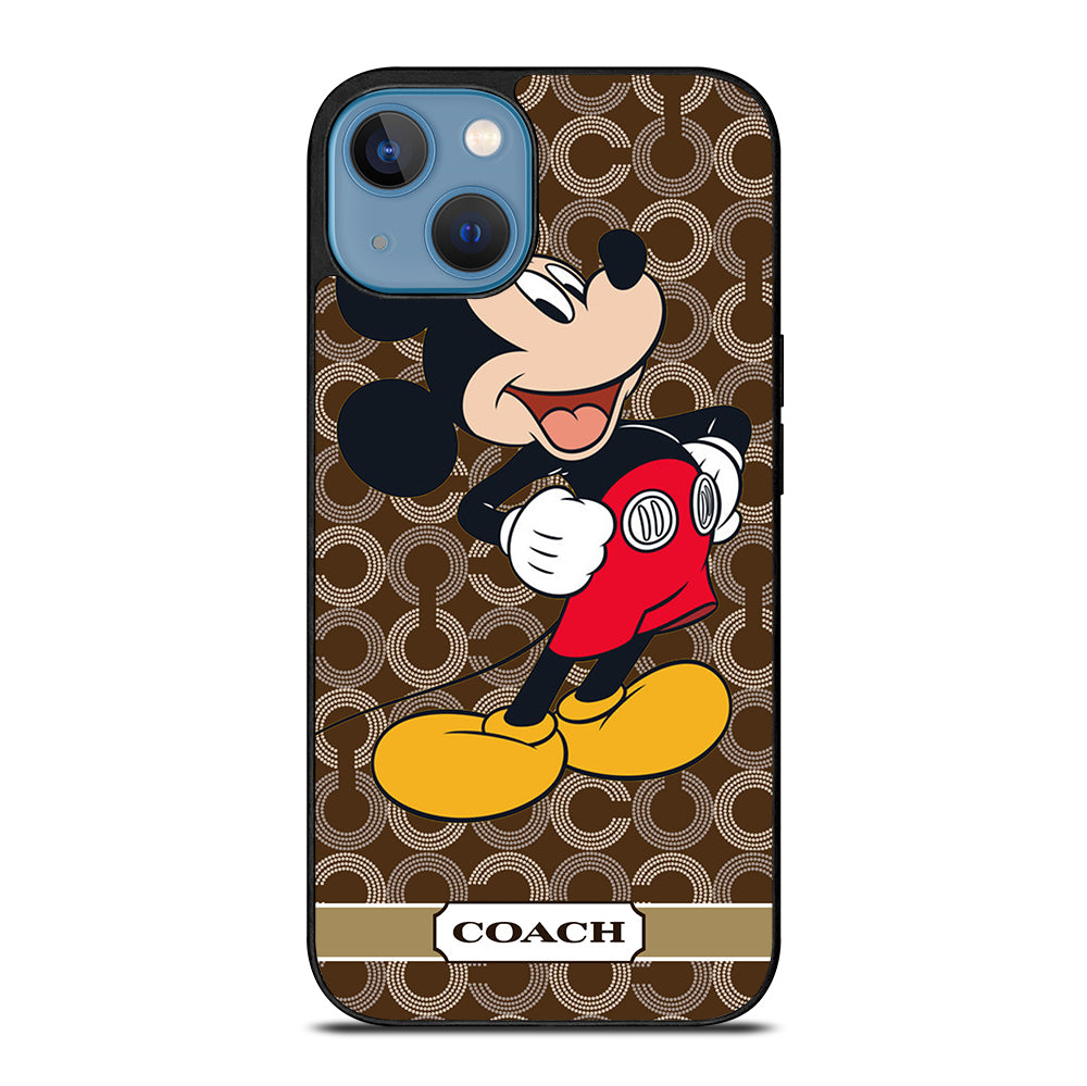 COACH MICKEY MOUSE 3 iPhone 13 Case Cover