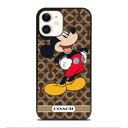 COACH MICKEY MOUSE 3 iPhone 12 Case Cover