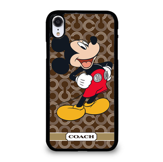 COACH MICKEY MOUSE 3 iPhone XR Case Cover