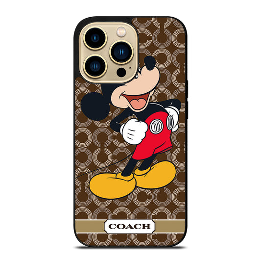 COACH MICKEY MOUSE 3 iPhone 14 Pro Max Case Cover