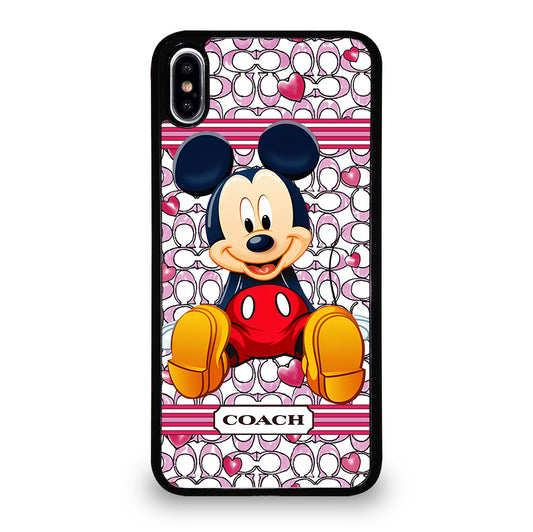 COACH MICKEY MOUSE 4 iPhone XS Max Case Cover