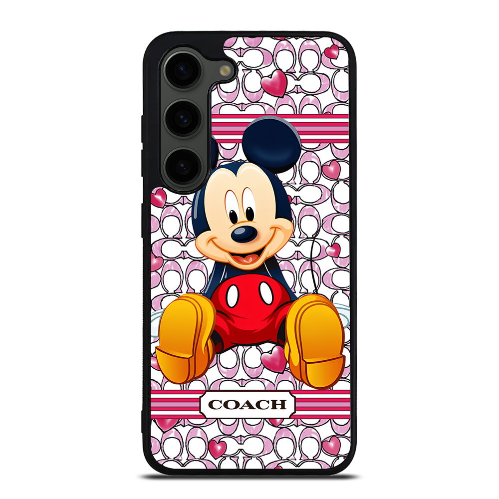COACH MICKEY MOUSE 4 Samsung Galaxy S23 Plus Case Cover