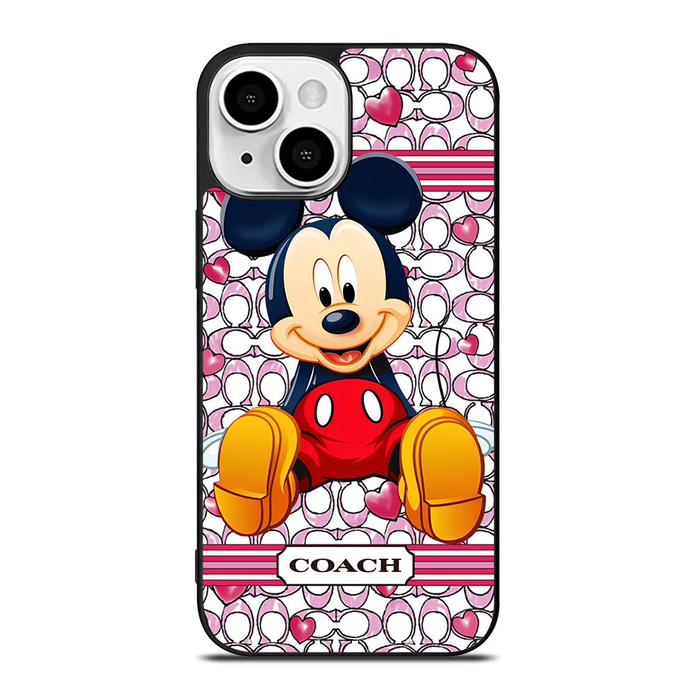 COACH MICKEY MOUSE 4 iPhone 13 Mini Case Cover
