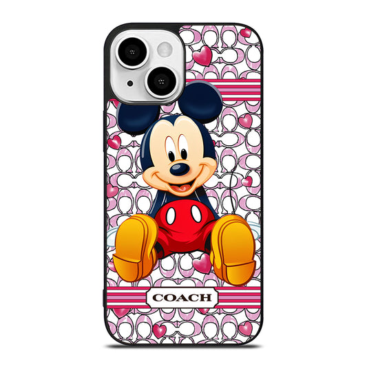 COACH MICKEY MOUSE 4 iPhone 13 Mini Case Cover