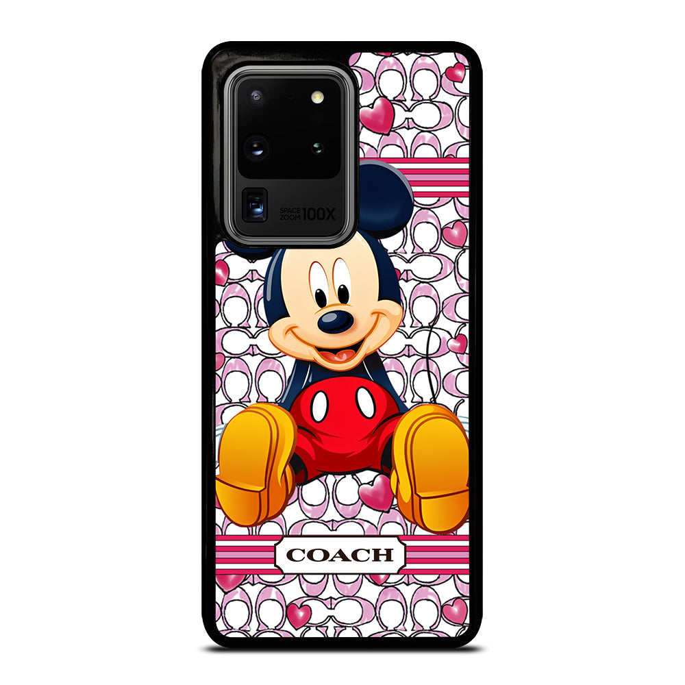 COACH MICKEY MOUSE 4 Samsung Galaxy S20 Ultra Case Cover