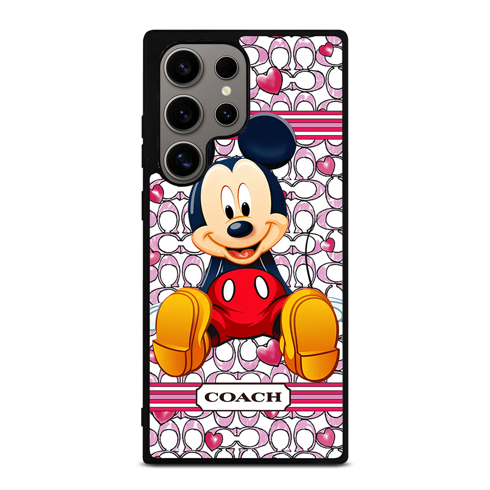 COACH MICKEY MOUSE 4 Samsung Galaxy S24 Ultra Case Cover
