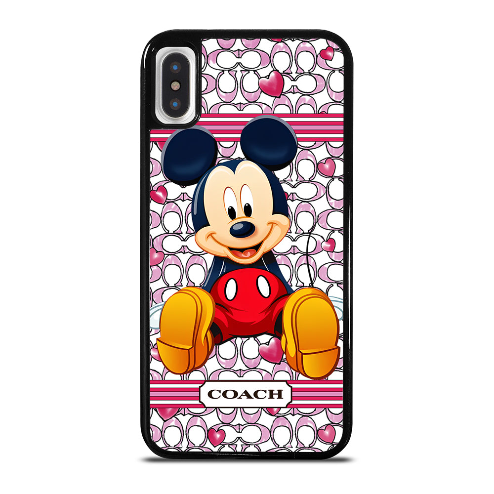 COACH MICKEY MOUSE 4 iPhone X / XS Case Cover