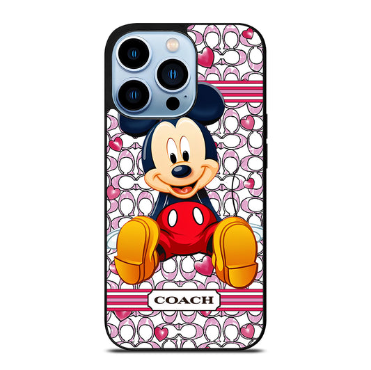 COACH MICKEY MOUSE 4 iPhone 13 Pro Max Case Cover