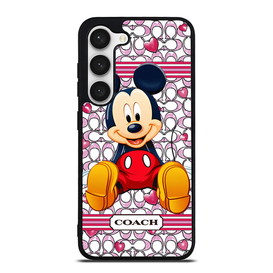 COACH MICKEY MOUSE 4 Samsung Galaxy S23 Case Cover
