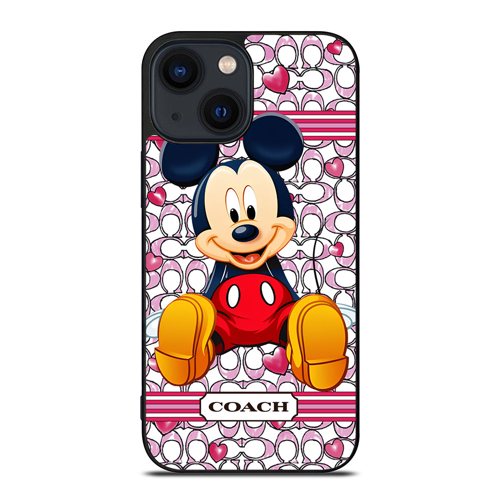 COACH MICKEY MOUSE 4 iPhone 14 Plus Case Cover