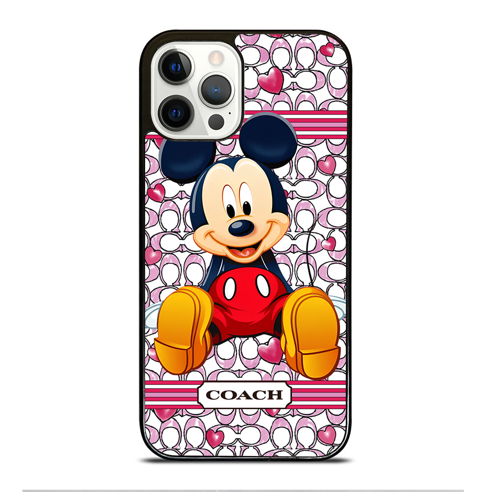 COACH MICKEY MOUSE 4 iPhone 12 Pro Case Cover